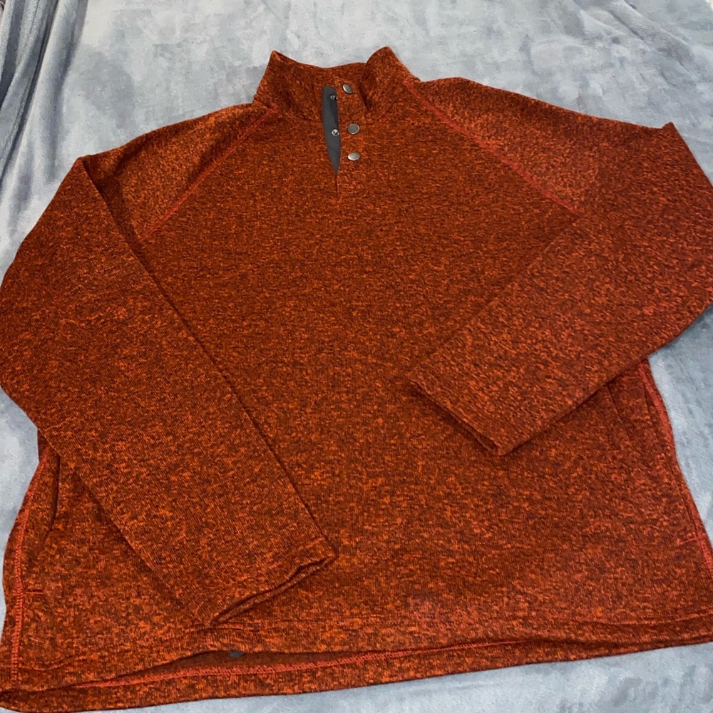 Dark orange men’s Sonoma sweater
